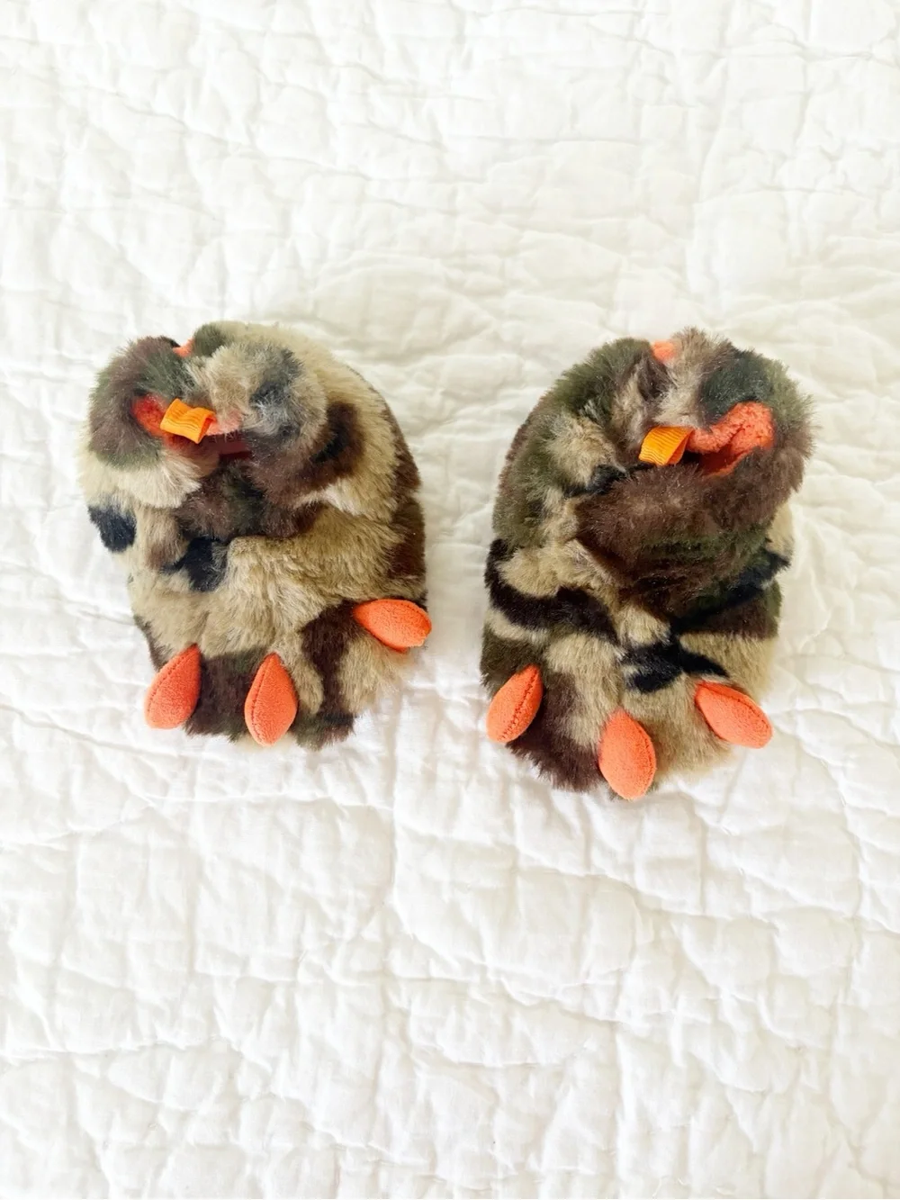 Baby size 3 monster claw slippers NEW